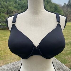 Vanity Fair bra Beauty Back t-shirt contour seamless smoothing black 36DD